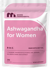 Micro Ingredients envase frontal mostrando nombre y cantidad de softgels beneficio claridad