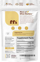 Micro Ingredients cápsula en mano comparativa de tamaño, dosificación práctica