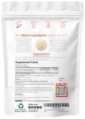 Micro Ingredients primer plano de softgel brillante que muestra textura y pureza