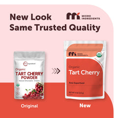 Micro Ingredients primer plano de la textura del polvo que facilita su mezcla
