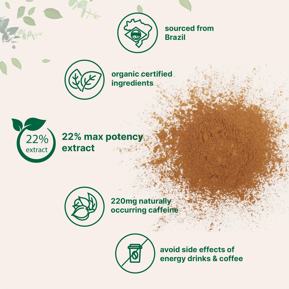 Micro Ingredients polvo mezclado en batido saludable para energía sostenida
