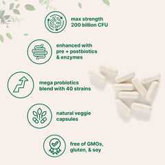 Micro Ingredients etiqueta con instrucciones y listado de 40 cepas claras