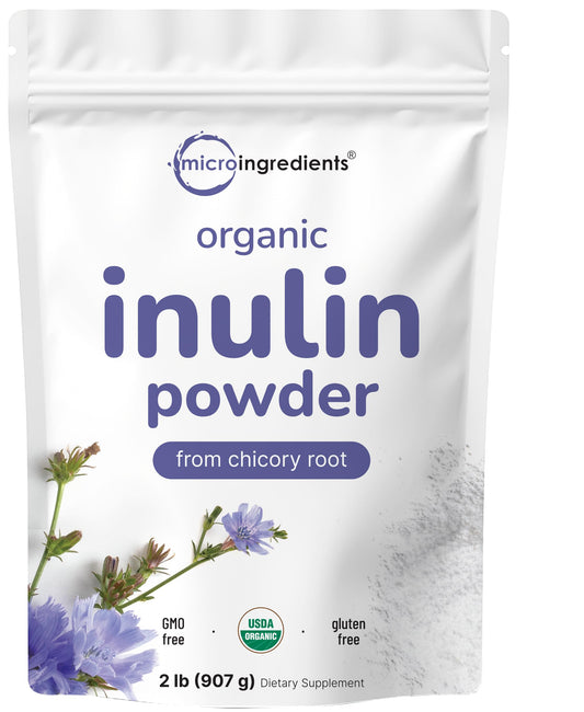 Micro Ingredients paquete frontal 2 lb que muestra presentación y marca, ideal para suministro prolongado