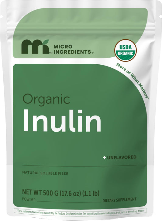 Micro Ingredients envase frontal mostrando diseño y tamaño práctico