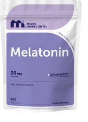 Micro Ingredients frasco frontal que muestra 400 tabletas y beneficios