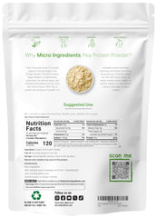 Micro Ingredients polvo de guisante textura fina y apariencia natural