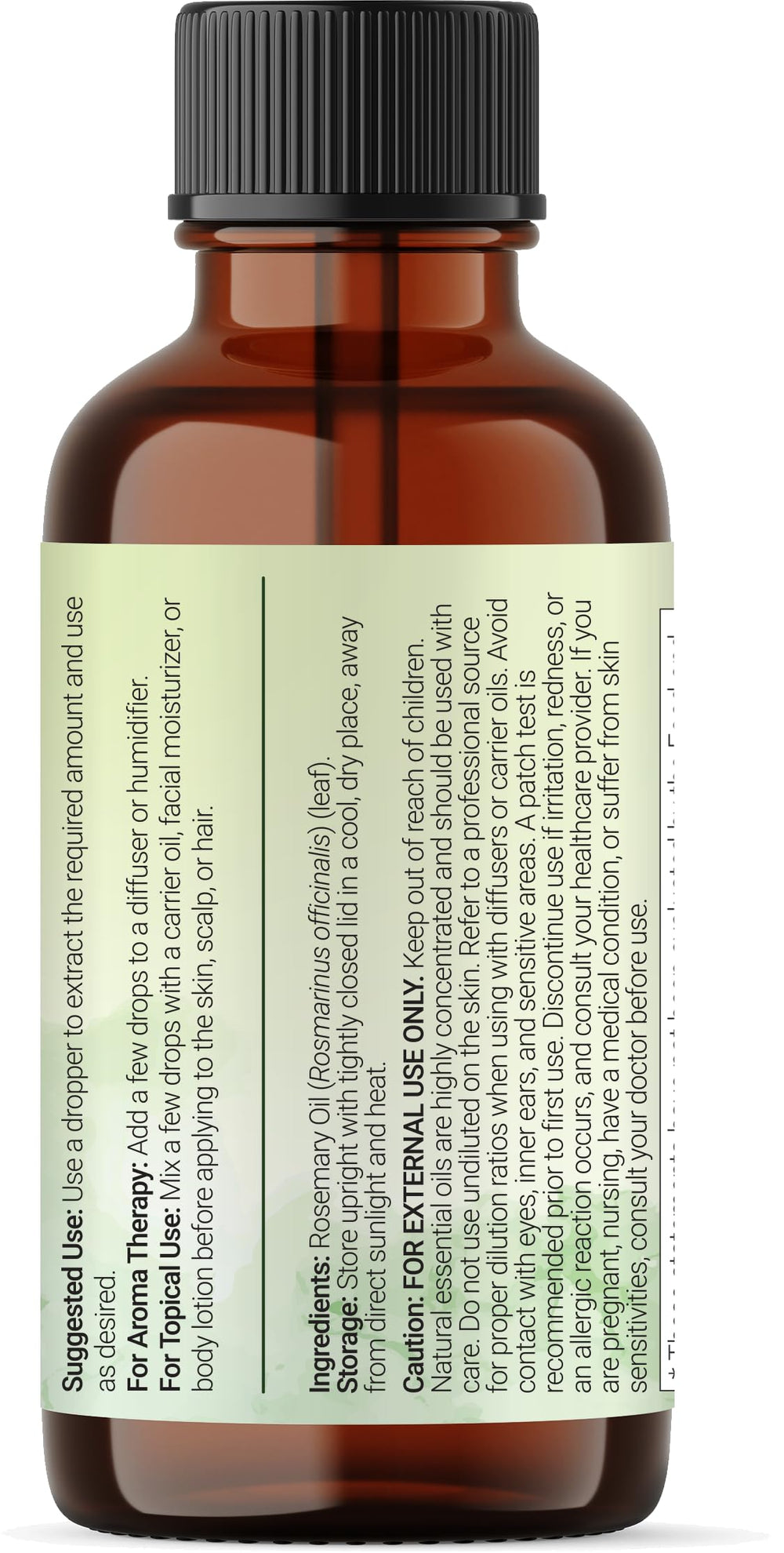 Micro Ingredients etiqueta con lista de ingredientes y pruebas de laboratorio