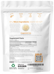 Micro Ingredients detalle de softgel resaltando textura y fácil de tragar