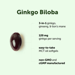 Micro Ingredients dos softgels en mano como ejemplo de dosis práctica y portátil