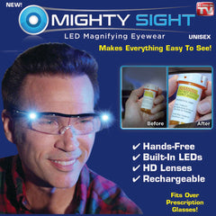 Mighty Sight textura de la montura ligera que garantiza confort prolongado