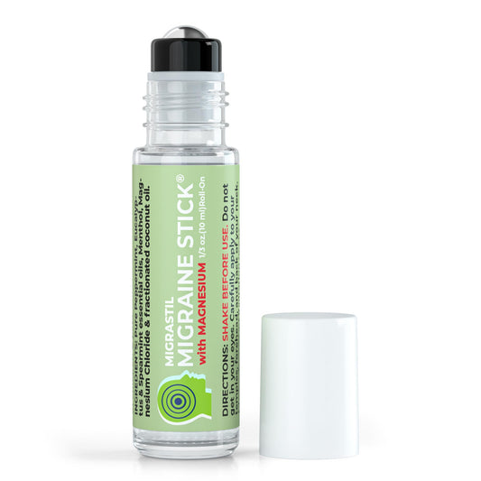MIGRASTIL envase frontal de 10 ml mostrando la etiqueta y el tamaño compacto