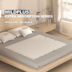 MILDPLUS empapador desplegado mostrando núcleo absorbente 270 g