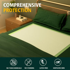 MILDPLUS respaldo impermeable que previene fugas y protege superficies