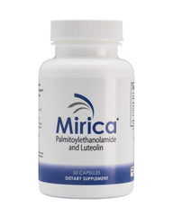 Mirica frasco frontal mostrando 60 cápsulas y claridad en ingredientes