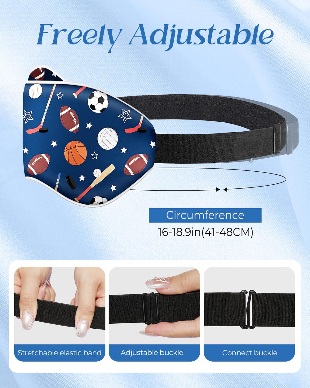 Miss Adola máscara ligera, ideal para noches tranquilas de los niños