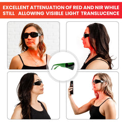 Mito Red Light montura ligera y anti-rayado para confort prolongado
