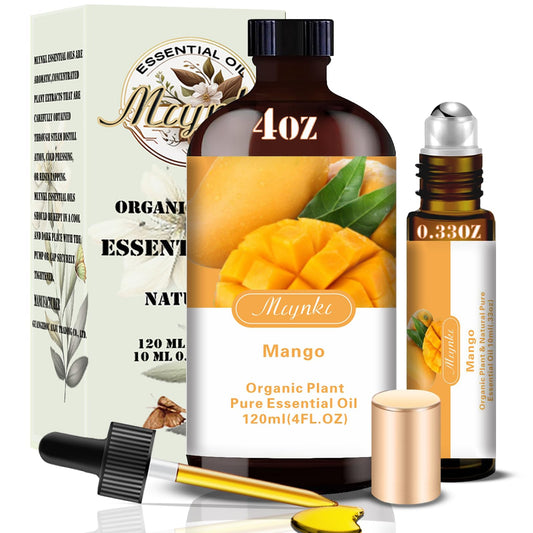 Mlynkl Mango: botella de aceite esencial para aroma en difusor en casa