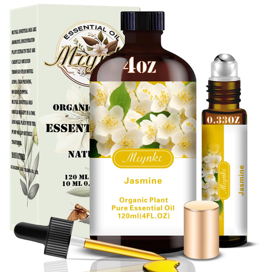 Aceite esencial de Jazmín de Mlynkl, frasco 130 ml para aromaterapia