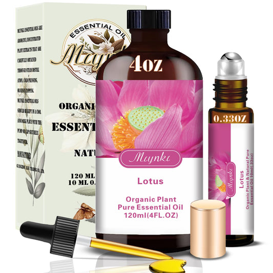 Aceite esencial Lotus de Mlynkl en frasco de 130 ml para difusor y ambientación hogareña