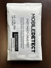 Mobile Detect Pouch en aula o recepción comercial, cribado discreto y seguro