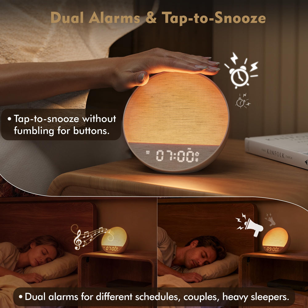 MOFOYEAH gradual sunrise brightness visualizing natural wake up