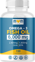 MOM NUTRIX frente del envase mostrando 150 cápsulas y beneficios
