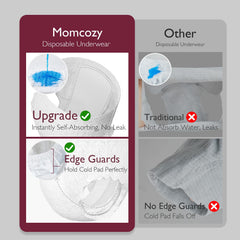 Momcozy almohadilla fría detalle de gel para alivio al sentarse