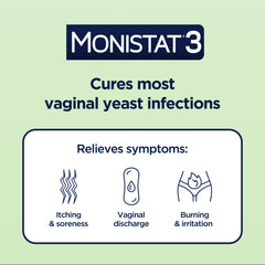 Monistat tubo de crema externa para alivio del picor y confort inmediato