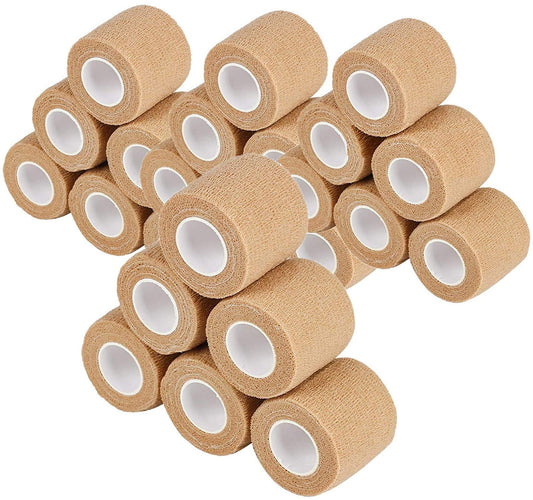 Mooerca pack frontal con 24 rollos color piel, solución económica