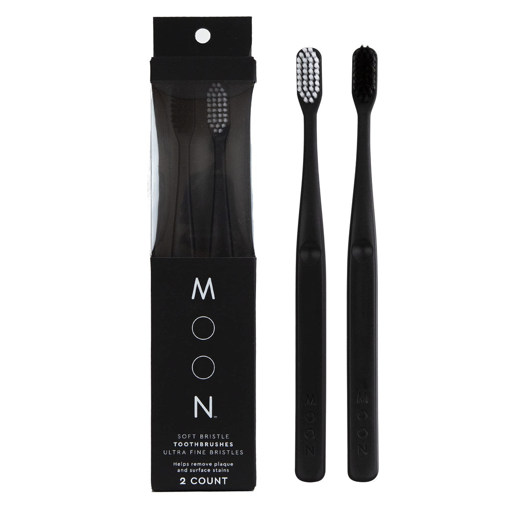 MOON cepillo frontal mostrando diseño elegante y fácil agarre