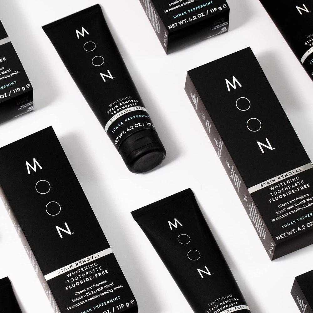 MOON comparación de tamaño del tubo para referencia de 4.2 oz
