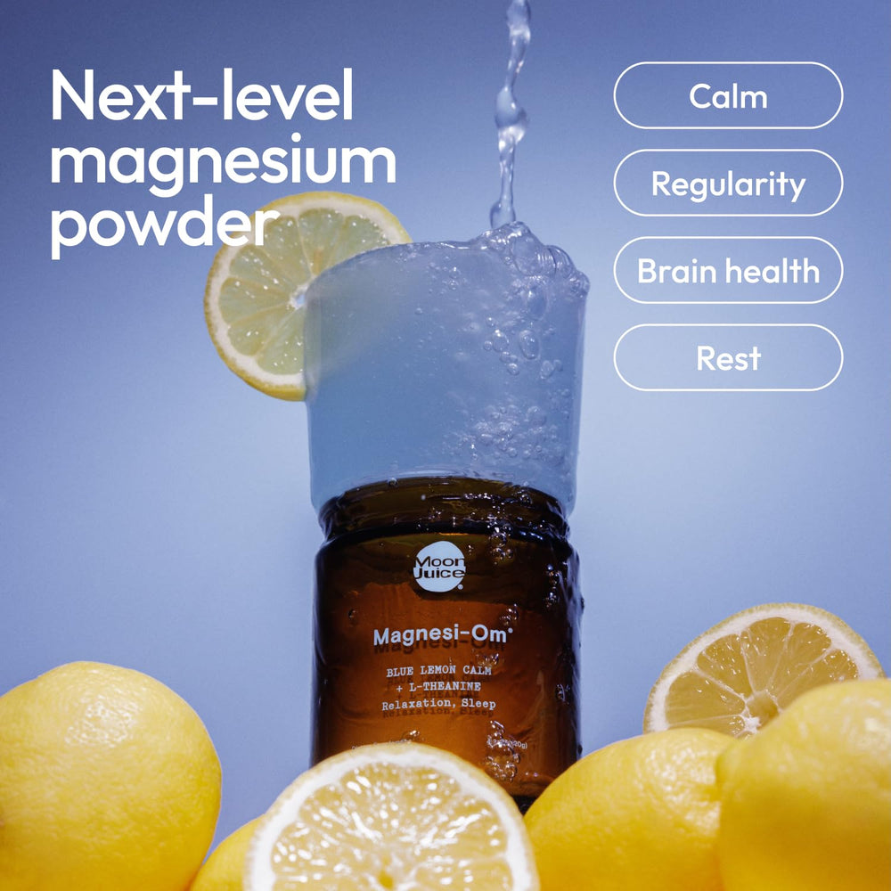 Moon Juice mocktail con jugo de cereza, alternativa sabrosa para noche