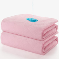 Moonsea protector de cama frontal mostrando tamaño y cobertura, protección confiable