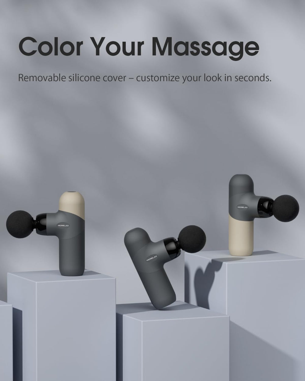 Morelax Mini con carga USB-C para usar en cualquier lugar