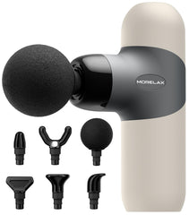 Morelax Mini masajeador de percusión con potente motor para alivio rápido