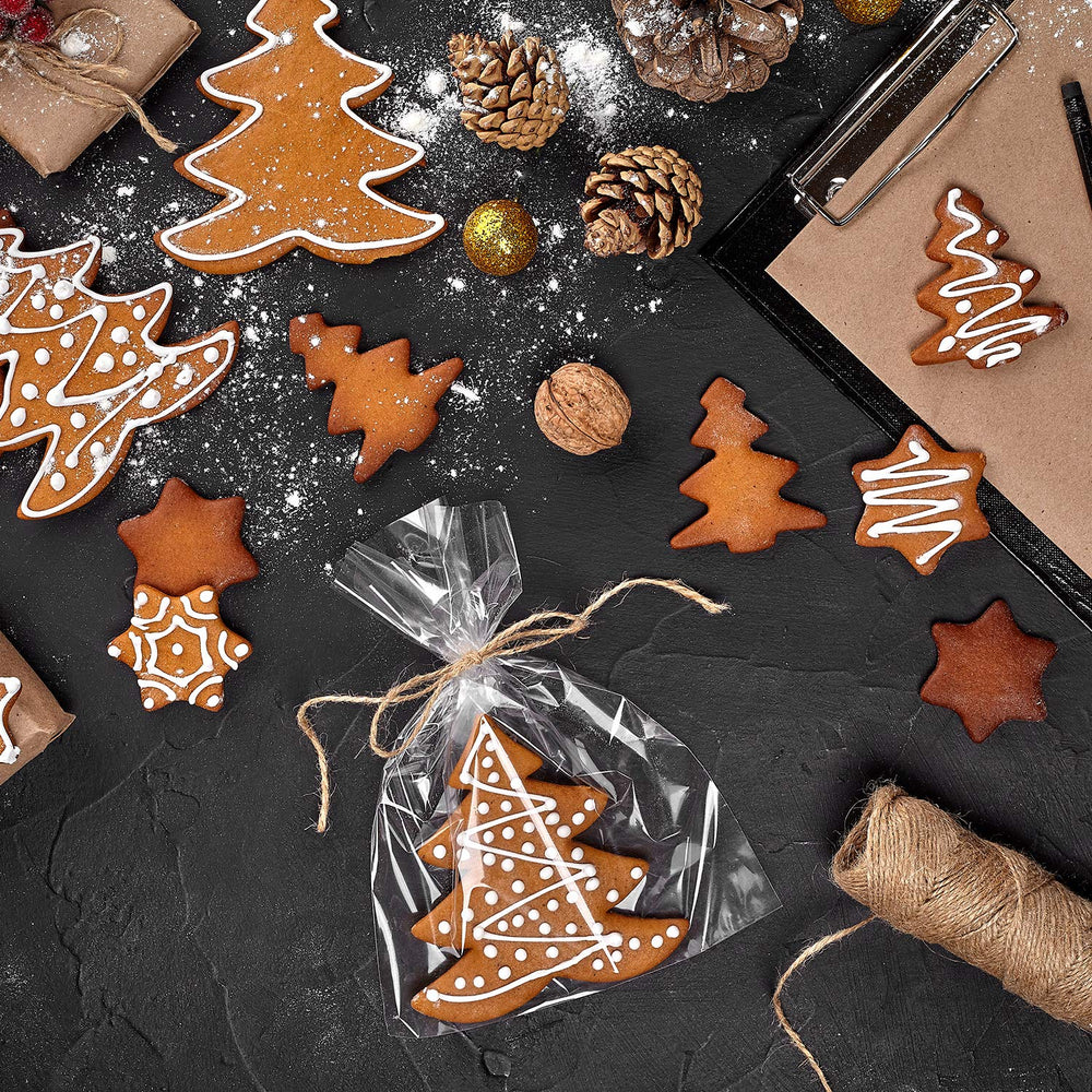 Morepack uso empaquetando galletas para venta con cierre seguro