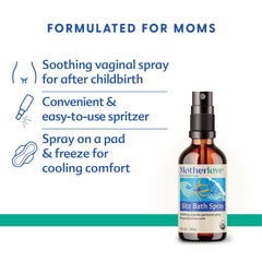 Motherlove atomizador en primer plano para aplicación precisa y rápida