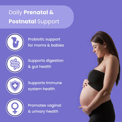 Mother's Promise cápsula en primer plano que destaca liberación retardada y protección