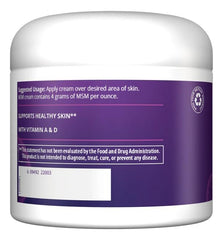 MRM MSM con aceites naturales y aloe para piel saludable.