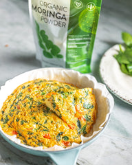 MRM Moringa Powder, uso diario: complemento nutritivo para bienestar.