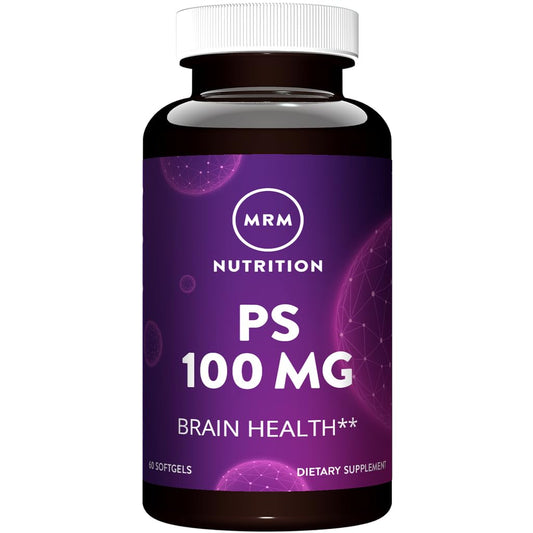 MRM PS 100mg cápsula blanda para apoyo de memoria y aprendizaje.