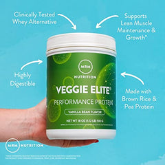 MRM Veggie Elite Protein textura cremosa al mezclar en batidos