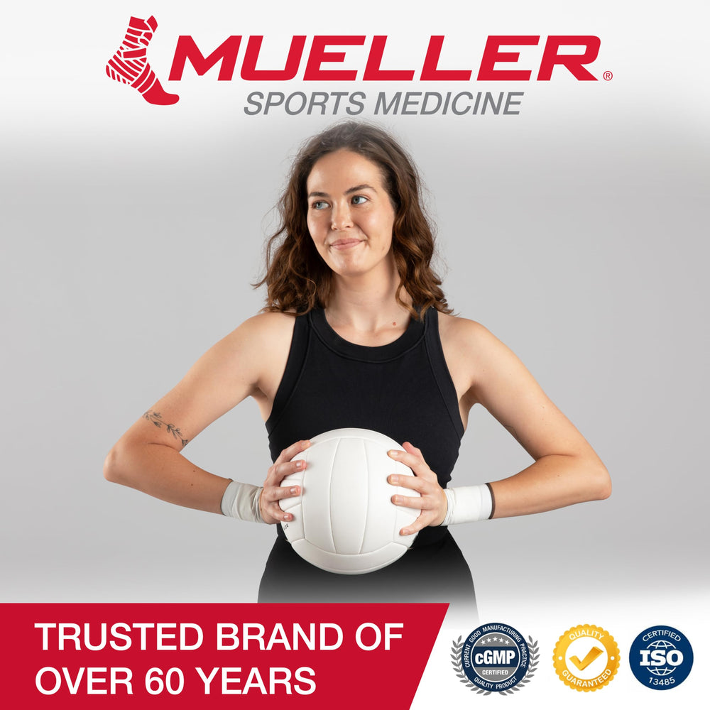 Mueller uso en entorno deportivo o clínica mostrando práctica profesional