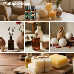 Mumianhua Aceite esencial Vetiver 10 ml: terroso y aromático para relajación.