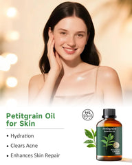 Pillow spray with Mumianhua Petitgrain for soothing evening comfort.