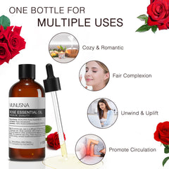 Difusor en sala con gotas de MUNUSNA creando ambiente relajante y fragancia floral