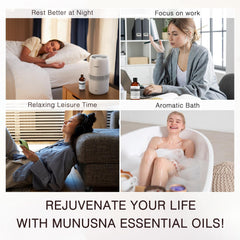 MUNUSNA aceites para DIY con jabones y velas mostrando creatividad casera
