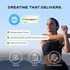 Cucharada con 4,5 g Muscle Feast Creapure, dosis precisa por servicio