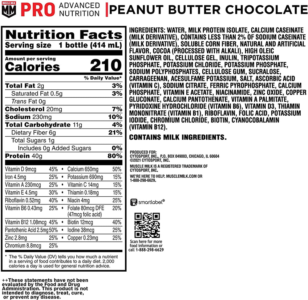 Muscle Milk detalle de textura cremosa que destaca la mezcla y la consistencia