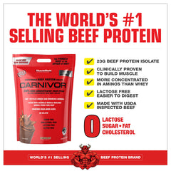 MuscleMeds Carnivor vaso batido listo para consumo post-entreno